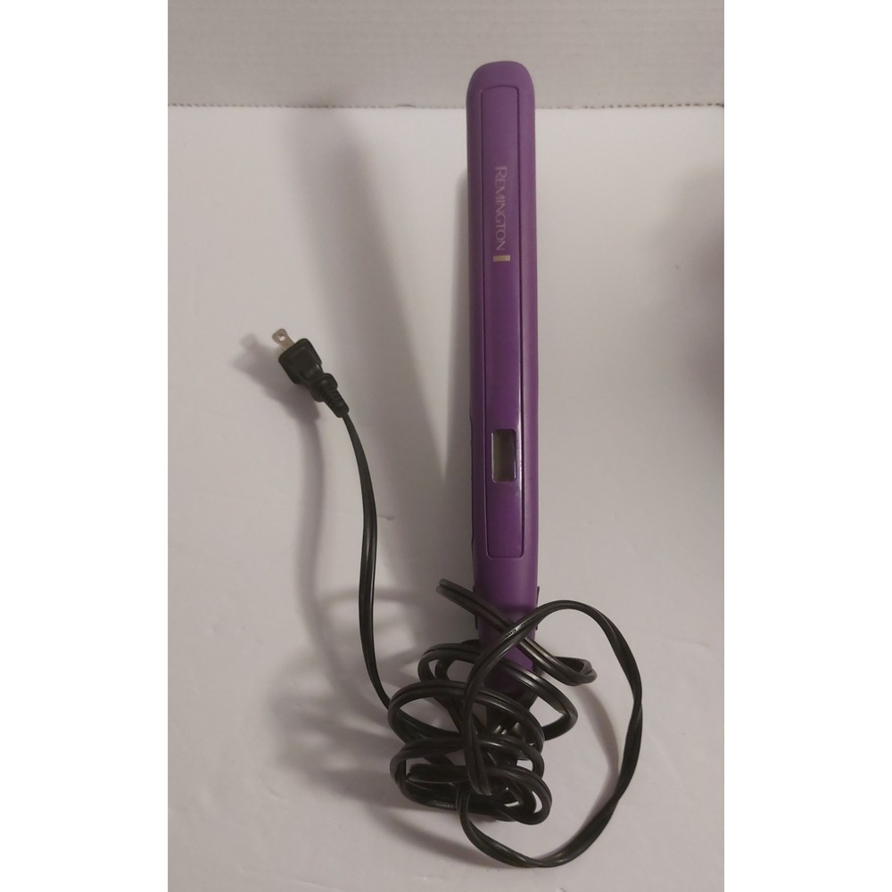 Remington S5500 1" Purple Hair Straightener Flat Iron Floating Ceramic Plates